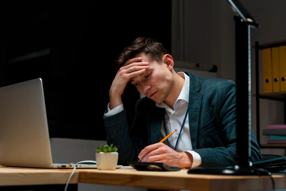 confused business coach