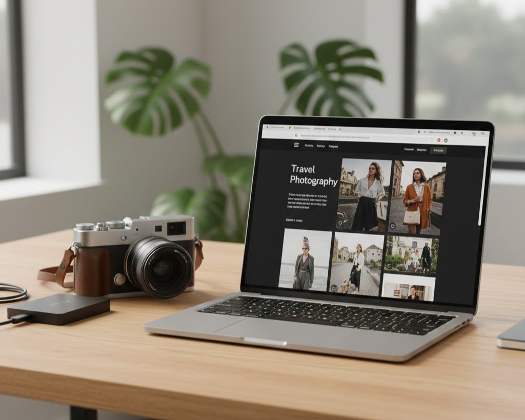high converting photography portfolio website