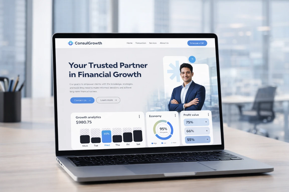 Financial Advisory Consultant website