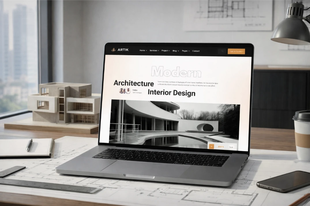 archiect portfolio website