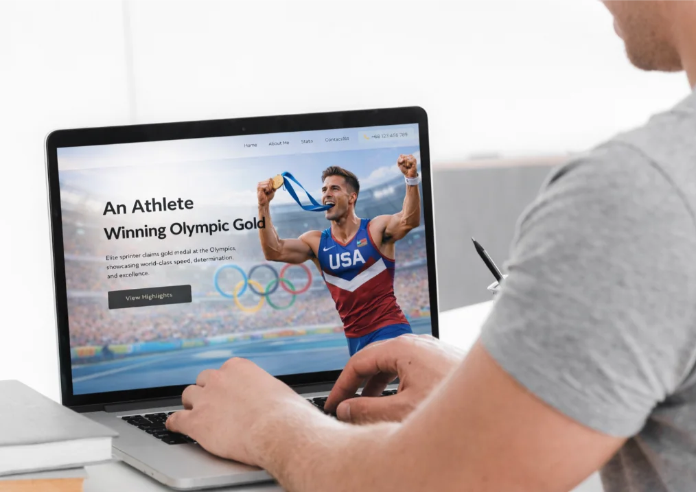 professional olympic athlete website e1767453239977