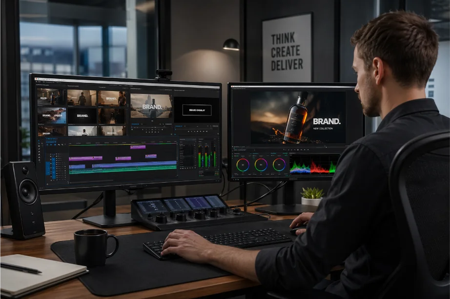 marketing video editor ad content editing