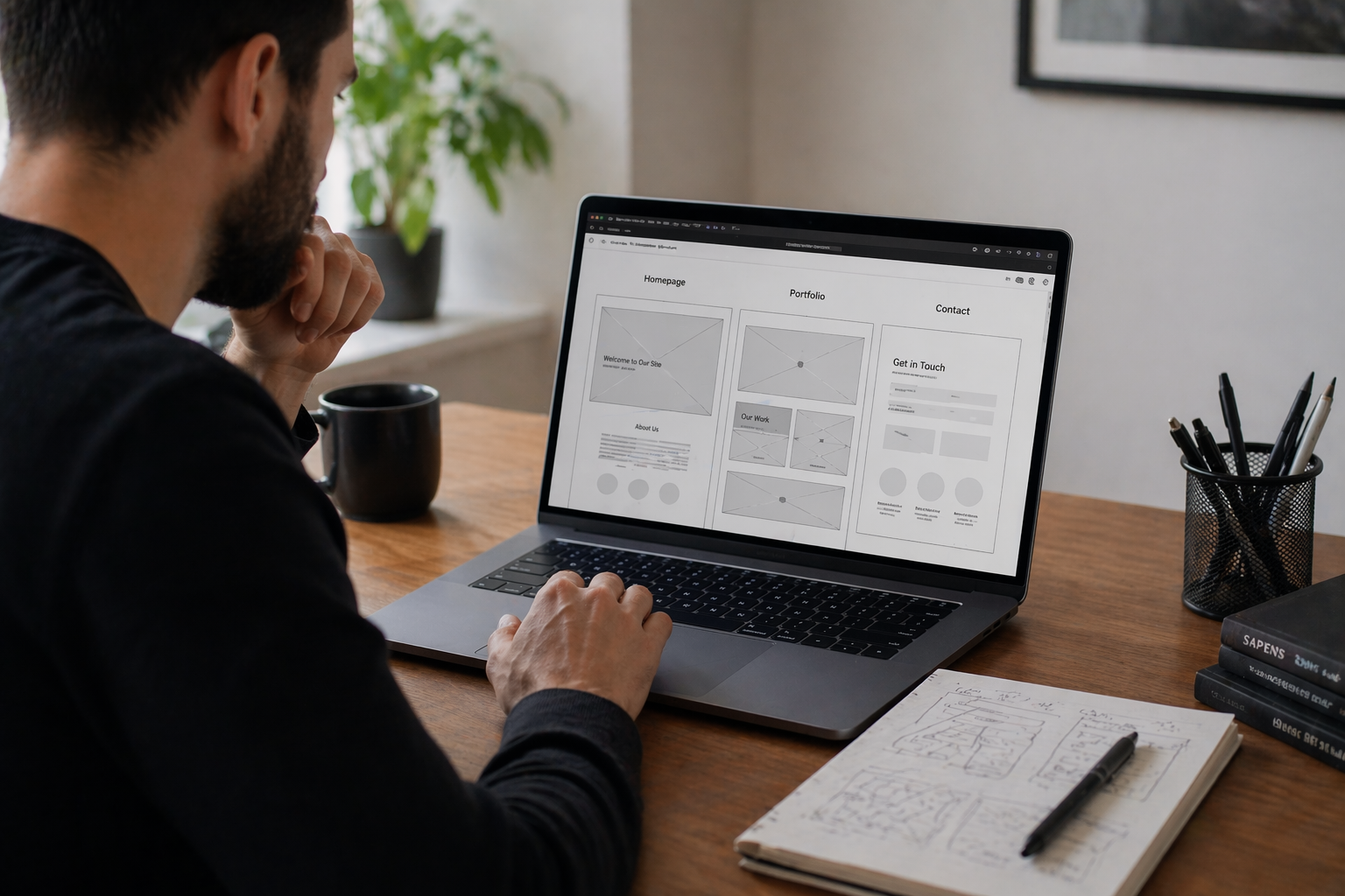 Video Editor Video Editor Website wireframing and planning