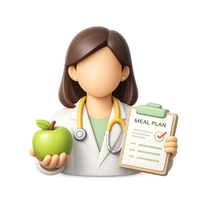 Dietitian 3d icon