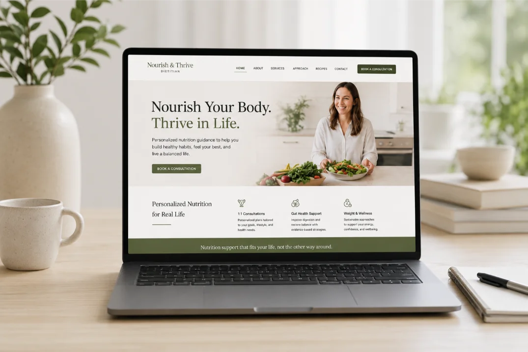 dietician website launch