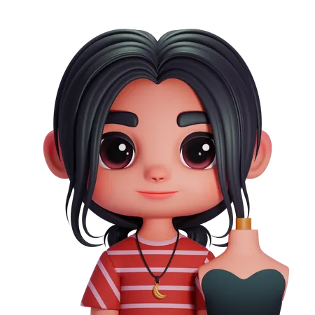 Fashion Designer 3d icon